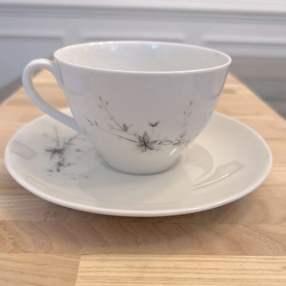 Royal Doulton Tea Cup and Saucer Set in Greenbrier Motif Rare
